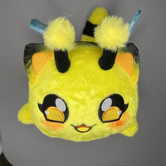 Aphmau MeeMeows SAFARI Series LARGE 11" BUMBLE BEE CAT Jungle Mystery Plush - Picture 11 of 12